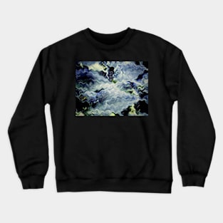 OCEAN ACRYLIC Crewneck Sweatshirt